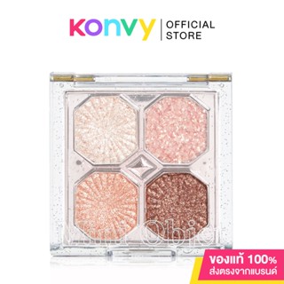 Etude House Play Color Eyes Mini Objet #4 Crystal Chandeliers [All Glitters] อายแชโดว์พาเลทรวม 4 เฉดสี.