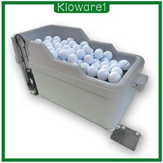 [Kloware1] เครื่องจ่ายลูกกอล์ฟกึ่งอัตโนมัติ สําหรับฝึกตีกอล์ฟ ในร่ม กลางแจ้ง