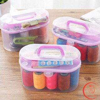 Sudyod DIY อุปกรณ์เย็บผ้า เข็ม ด้าย ครบเซ็ท ขนาดพกพา คละสี Sewing set