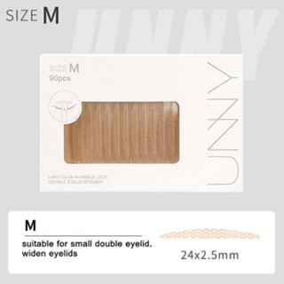 Invisible Double Eyelid Tape Unny Seamless Natural Lace Stickers Makeup UNNY