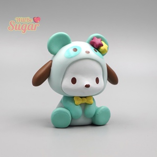 [WillBesugarT] ฟิกเกอร์การ์ตูนอนิเมะ My Melody Kuromi KT Cat Pochacco สําหรับตกแต่งเค้กวันเกิด DIY [ใหม่]