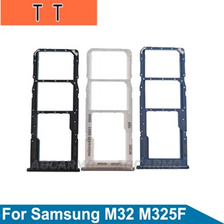  ถาดซิมการ์ดนาโน MicroSD แบบเปลี่ยน สําหรับ Samsung Galaxy M32 SM-M325F M30S