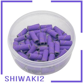 [Shiwaki2] ดอกสว่านขัดเล็บ พร้อมตลับลูกปืน 3.1 มม. 50 ชิ้น