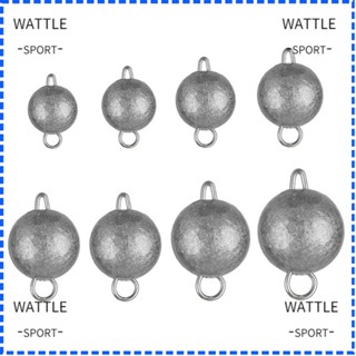 Wattle ตะกั่วถ่วงน้ําหนัก 3 กรัม - 21 กรัม สําหรับตกปลา 10 ชิ้น ต่อแพ็ค