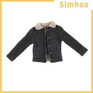 [SIMHOA] เสื้อแจ็กเก็ตแขนยาว สเกล 1/12 สเกล 1/12 สําหรับฟิกเกอร์ทหาร 6 นิ้ว