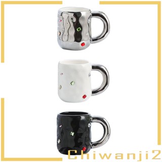 [Chiwanji2] แก้วกาแฟเซรามิค ของขวัญวันวาเลนไทน์ สําหรับใส่เครื่องดื่ม ชา นม น้ําผลไม้ หอพัก บ้าน สํานักงาน