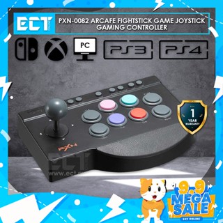 Pxn 0082 จอยสติ๊กควบคุมเกม Arcade Fightstick สําหรับ PC ANDROID PS3 PS4 XBOX ONE SWITCH