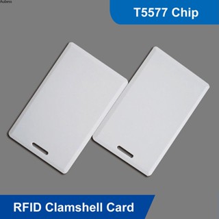 1 ชิ้น 125 กิโลเฮิร์ตซ์ T5577 Rfid Clamshell หนาสมาร์ทการ์ดควบคุมการเข้าถึงร้อน Aube