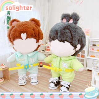 Solighter ชุดเสื้อผ้า สําหรับตุ๊กตา DIY