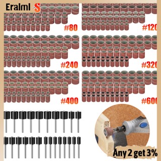 Eralml ชุดดอกสว่านขัดเล็บ 384 ชิ้น สําหรับเครื่องมือโรตารี่ Dremel