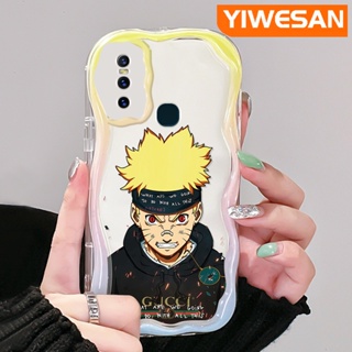 เคสโทรศัพท์มือถือ ซิลิโคนใส กันกระแทก ลายการ์ตูนเด็กผู้ชายเลือดร้อน สีสันสดใส สําหรับ VIVO S7 V20 Pro V15 Pro