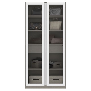 SB Design Square ตู้เสื้อผ้าบานเปิด รุ่น Blox สีหลาก (100x59x210 ซม.) แบรนด์ KONCEPT FURNITURE