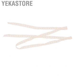 Yekastore Lace Ribbon Clear Pattern Elegant Style for Scrapbooking Bowknot Party Decoration