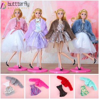 Buttterfly เสื้อคลุมตุ๊กตา สําหรับตุ๊กตา 1/6 Bjd DIY