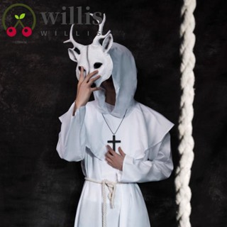 Willis หน้ากากคอสเพลย์ รูปหัวกวาง สําหรับงานพรอม ปาร์ตี้ Kabuki Kitsune