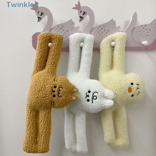 Twinkle กันชนประตูเด็ก ขนแกะ ขนแกะ หมี เด็ก ปลอดภัย สร้างสรรค์ 40 ซม. กระต่ายนุ่ม ล็อคประตู ยามบ้าน