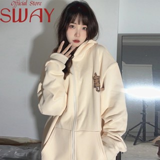 SWAY เสื้อกันหนาว เสื้อฮู้ด มีชีวิตชีวา สบายๆ ทันสมัย comfortable WJK2390PN037Z230912