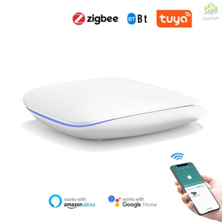 Tuya Zigbee BT ฮับเกตเวย์อัจฉริยะ ควบคุมผ่านแอป แอปสมาร์ทโฟน สําหรับ Amazon Alexa Google Home ~N.S.