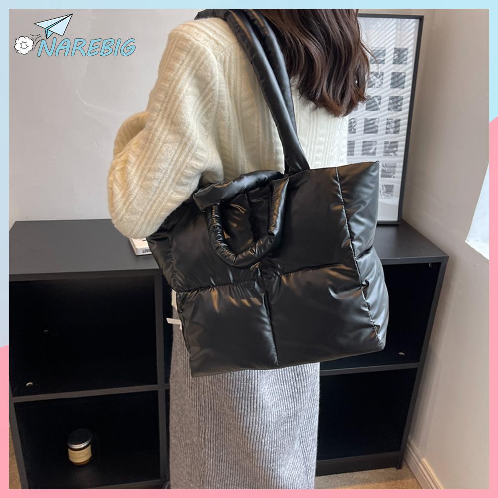 ( Narebig )👜กระเป๋าสะพายไหล่ผู้หญิงมีสไตล์และกว้างขวางสำหรับฤดูใบไม้ร่วงและฤดูหนาว✿