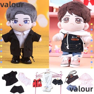 Valour ชุดเสื้อแจ็กเก็ตลําลอง ผ้าฝ้าย ขนาด 20 ซม. สําหรับตุ๊กตา Diy