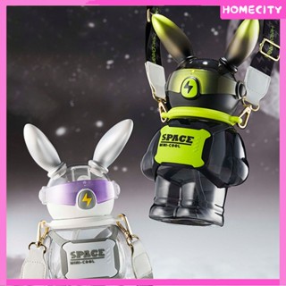 [พร้อม] Lightning Rabbit Space Cup ถ้วยน้ำแฟชั่นถ้วยพลาสติกส่วนบุคคลนักเรียนความจุขนาดใหญ่