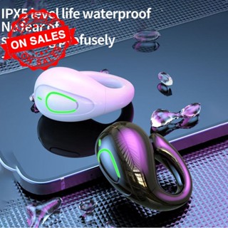 หูฟังบลูทูธไร้สาย S20 แบบคลิปหนีบหู แบตเตอรี่ยาวพิเศษ OWS Air And X7Q6