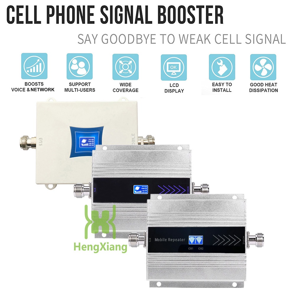 เครื่องทวนสัญญาณ 5 1 8 7 3 CDMA 850MHz GSM 900MHz UMTS W-CDMA 2100MHz DCS 1800MHz LTE 2600MHz 2G 3G 4G พร้อมพาวเวอร์ซัพพลาย