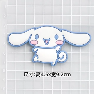 แผ่นยางซิลิโคนนิ่ม ลายการ์ตูนวัว สุนัข แมว DIY สําหรับตกแต่งโทรศัพท์มือถือ รองเท้าแตะ กระเป๋าเดินทาง