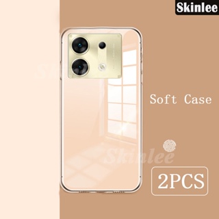 ใหม่ เคสโทรศัพท์มือถือ TPU นิ่ม แบบใส ป้องกันออกซิเดชั่น สําหรับ infinix Zero 30 20 Ultra Zero30 5G 2 ชิ้น