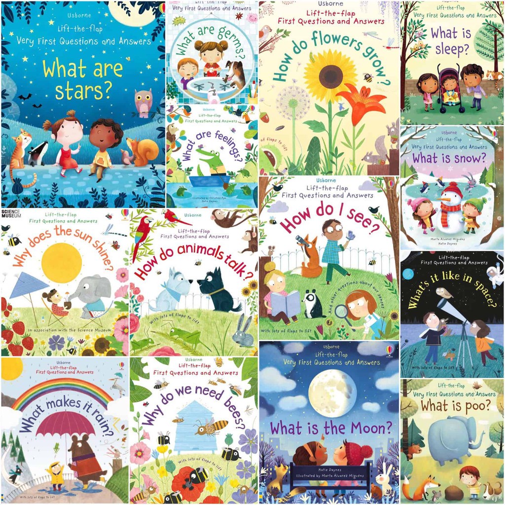 Usborne Lift The Flap Book Usborne Book Usborne Lift The Flap English Book for Childern