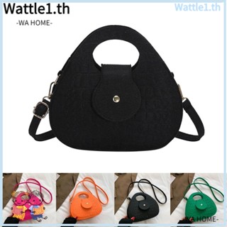 Wttle กระเป๋าถือ ทรงโท้ท ลายหนังจระเข้ น้ําหนักเบา สีพื้น สําหรับผู้หญิง