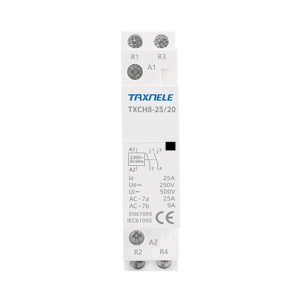 รางคอนแทคเตอร์ 2P 16A 25A 220V 230V 50 60HZ 2NO 2NC 1NO1NC สําหรับบ้าน โรงแรม ร้านอาหาร