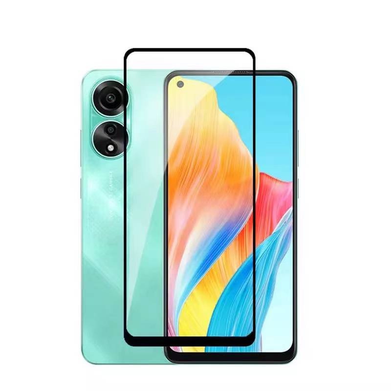 ฟิล์มOPPO A38 4G ฟิล์มกระจกนิรภัย เต็มจอ ฟิล์มกันกระแทก OPPO A38 2023/A18 2023/A78 4G/A58 4G/A78 5G/