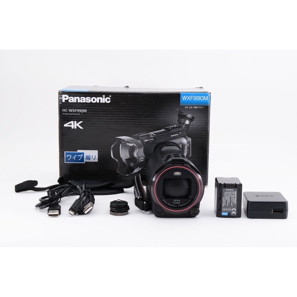 Panasonic Wxf990M เลนส์กล้องวิดีโอดิจิตอล 4K Leica Hc -Wxf990M -K A1987246
