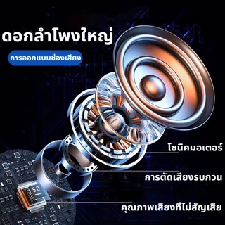 🔥8นิ้ว🔥ลำโพงบลูทูธ ลําโพงบลูทูธเบสหนัก เสียงดีเบสแน่น(แถมฟรีไมโครโฟน+รีโมท+สายชาร์จ)ไฟLEDสีสันสดใส ลำโพงบรูทูธขนาดใหญ่