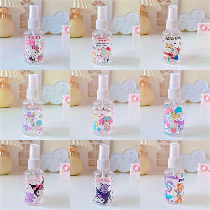 ขวดสเปรย์ Sanrio DIY ขนาด 30 50 80 100 มล.