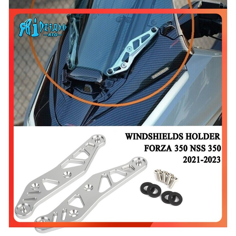 Rtomh สําหรับ Honda Forza350 วงเล็บกระจกหน้ารถปรับฝาครอบ NSS350 Forza125 Forza 350 2021 2022 2023