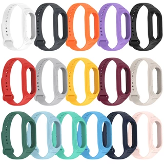 สายรัดซิลิโคนอุปกรณ์เสริมสําหรับเปลี่ยนสายรัดข้อมือสําหรับ Xiaomi Smart Band 9 8 7 / Mi Band 6 5 4 3