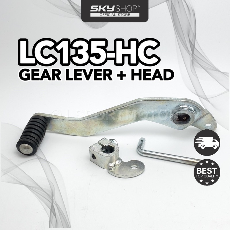 YAMAHA LC135-HC GEAR LEVER + HEAD LC LC135 HAND CLUTCH (S)