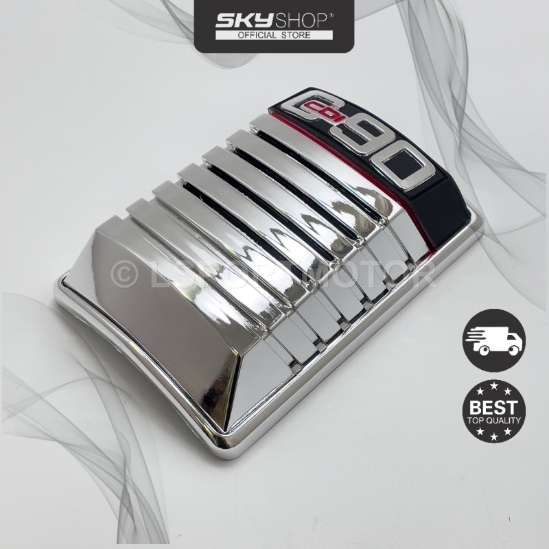 HONDA FAME GB6 FORK EMBLEM FRONT HORN COVER LOGO EMBLEM CDI C90 GB5 (S)