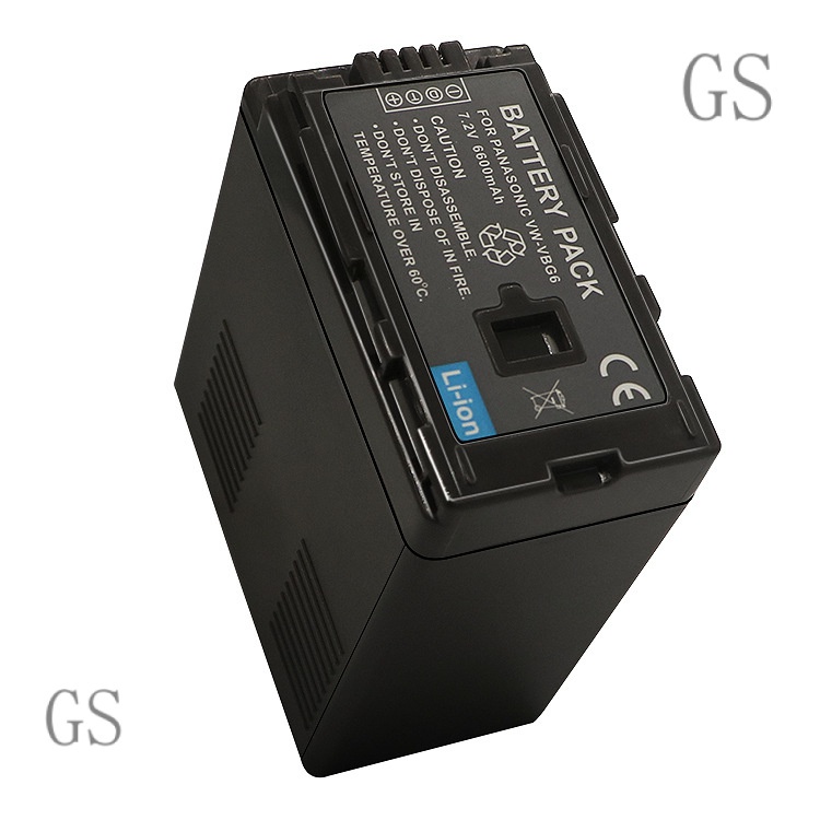 GS Compatible with Panasonic Panasonic VW-VBG6 Digital Camera Battery Lithium Battery Full Decoding