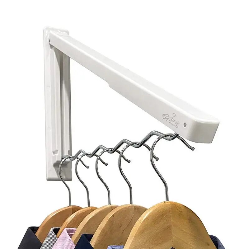 Wall Mounted Clothes Hanger  Drying Rack Folding Clothes Hanger Wall Mount Indoor Amp Outdoor Space 