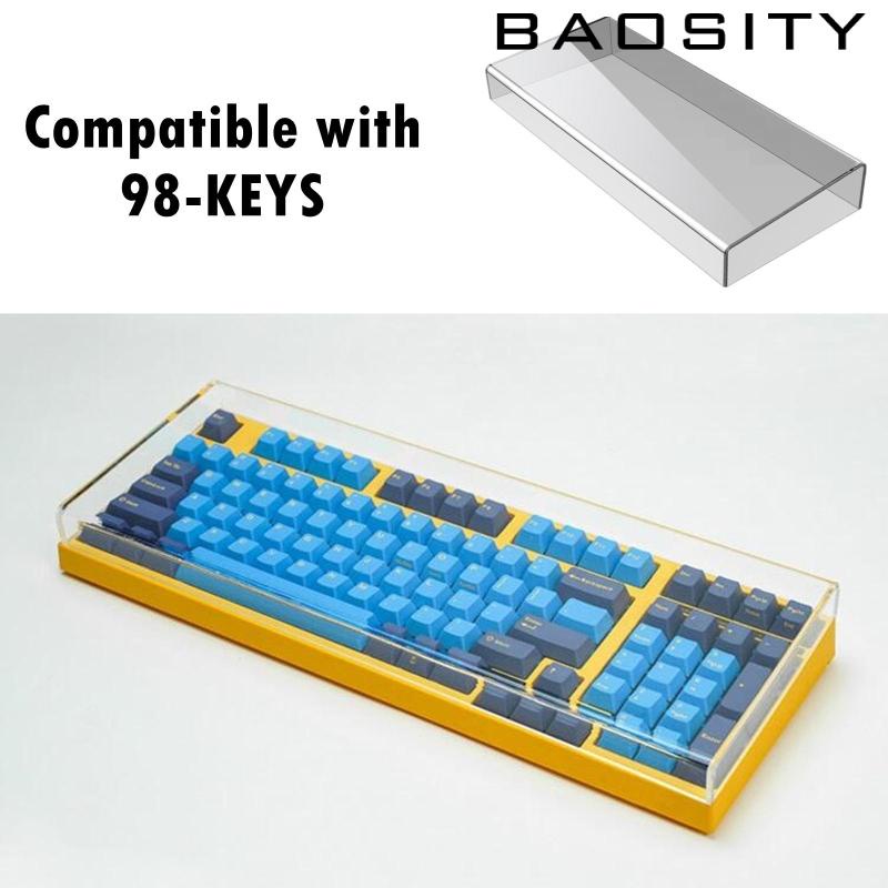 [ความเบา] ฝาครอบกันฝุ่นคีย์บอร์ดแบบกลไกอะคริลิคแป้นพิมพ์เดสก์ท็อปใช้งานง่าย