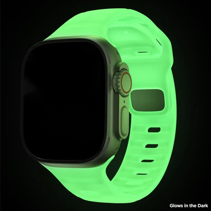 สายนาฬิกาข้อมือเรืองแสง สําหรับ Apple Watch 45 49 42 41 44 40 38 มม. Apple Watch Series 9 Ultra 8 7 6 5 4 SE