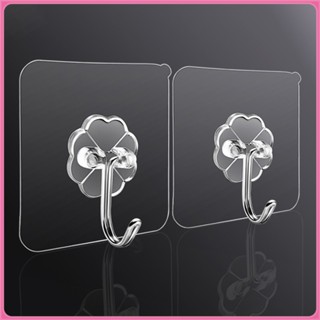 🔥 ตะขอแขวนผนัง สามารถรับน้ำหนักได้มาก ตะขอ อเนกประสงค์ ติดกำ…