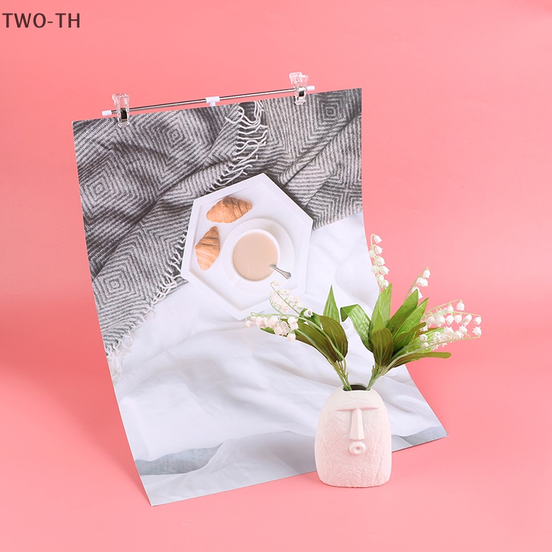 Two-th ใหม่ ขาตั้งโปสเตอร์ พื้นหลัง อุปกรณ์เสริมถ่ายภาพ