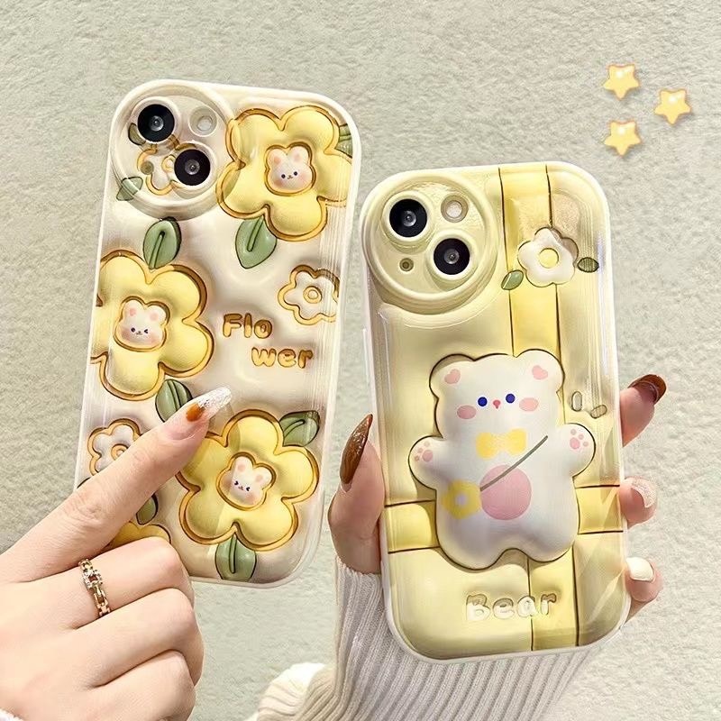 เคสโทรศัพท์มือถือ TPU แบบนิ่ม ลายการ์ตูนกระรอก 3D สําหรับ iPhone 14 13 12 11 Pro Max X XR Xs Max 8 7 Plus SE 2020#5005