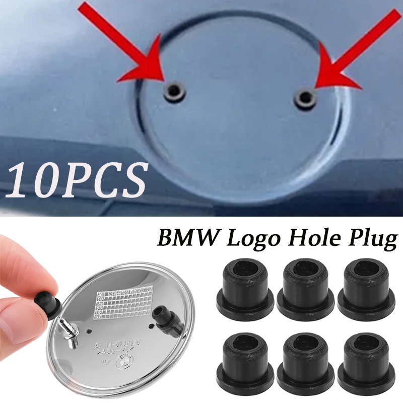 Am โลโก้ BMW รูเสียบ ตราสัญลักษณ์ ปลอกยาง คลิป ฮู้ดรถ สําหรับ BMW 1 3 5 7 Series E32 E34 E36 E38 E39 E46 E60 E66 E90