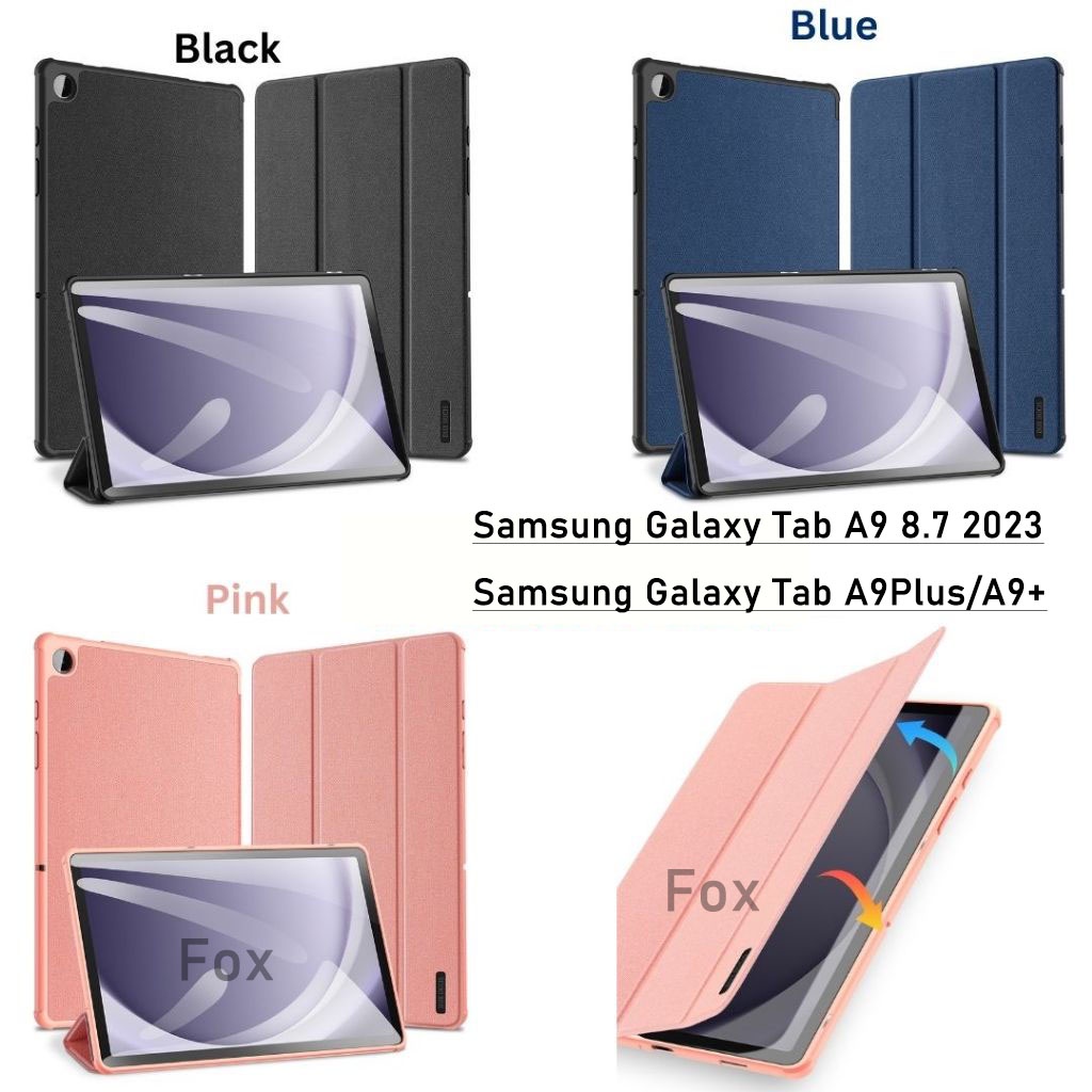 พร้อมส่ง A9 Dux DUCIS DOMO เคสหนัง กันกระแทก สําหรับ Samsung Tab A11 A11Plus A9 Plus / A9 8.7 2023 ใ