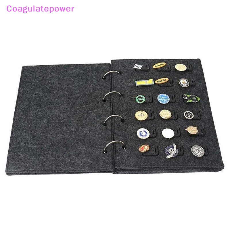 กล่องเก็บเข็มกลัด โลหะ ผ้าสักหลาด ลาย Coa Felt Pin สําหรับโรงเรียน - รูปที่ 6